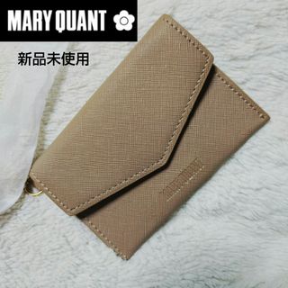 MARY QUANT - 未使用 MARY QUANT カードケース ベージュ