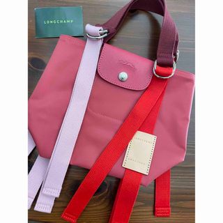 ロンシャン(LONGCHAMP)の極美品　ロンシャン  ル プリアージュ リプレイ トップハンドル　トートバッグ　(ハンドバッグ)