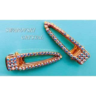 スワロフスキー(SWAROVSKI)のスワロフスキー　ビジュー　ヘアピン(ヘアアクセサリー)