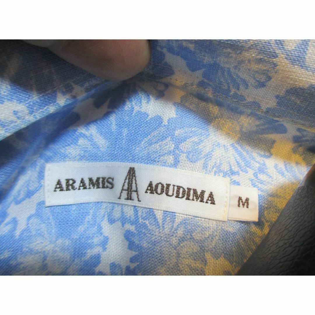 Aramis(アラミス)のアラミス　aramis aoudima 半袖　花柄　カジュアルシャツ　Mサイズ メンズのトップス(シャツ)の商品写真