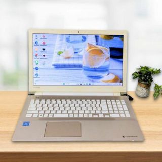 トウシバ(東芝)のおしゃれなゴールドカラーが人気！Win11東芝ノートパソコン✨大容量1000GB(ノートPC)