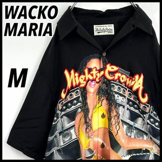 ワコマリア(WACKO MARIA)の【希少モデル‼】ワコマリア MIGHTY CROWN レーヨン ハワイアンシャツ(シャツ)