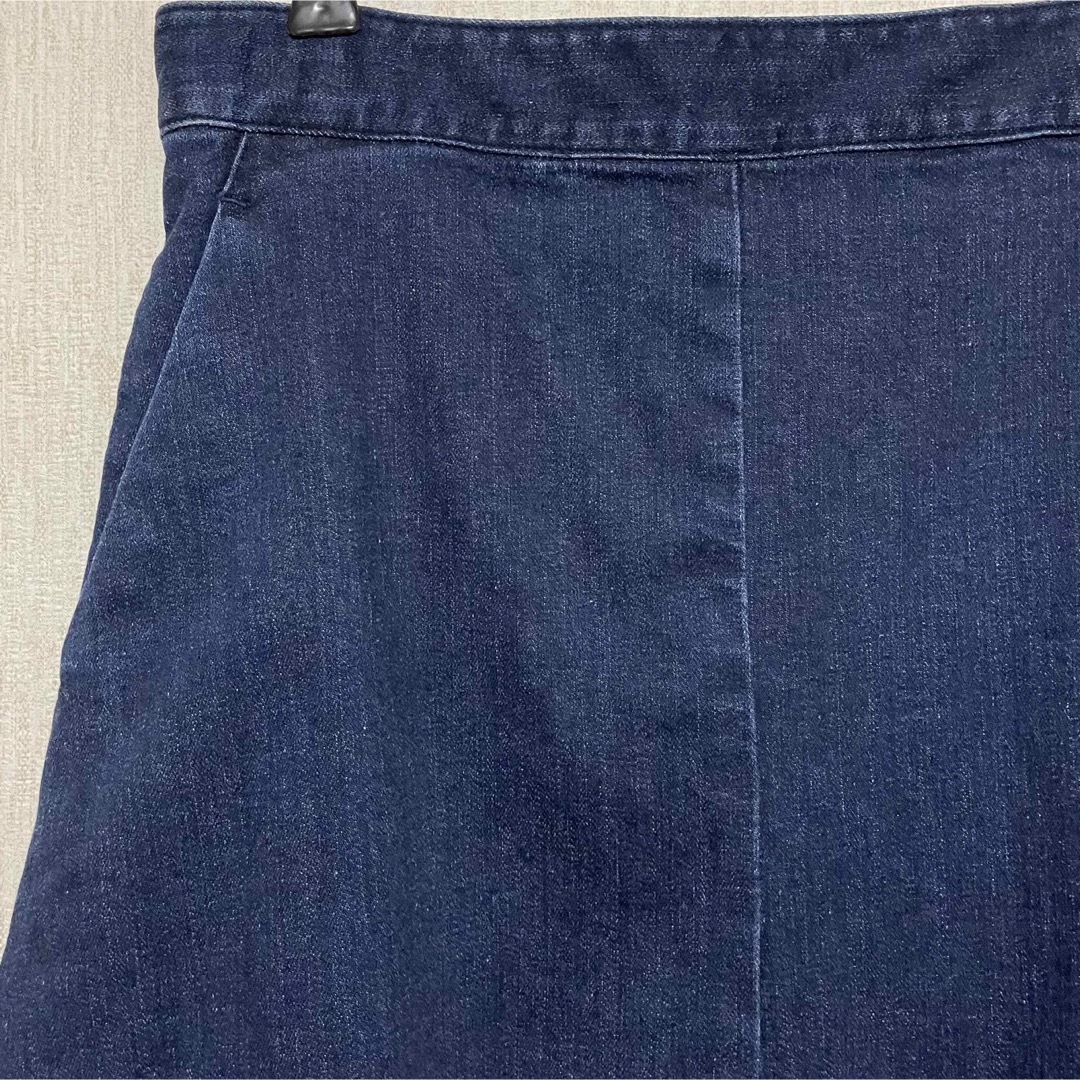 23区(ニジュウサンク)の23区 denim デニム フレア ロング スカート 40 美品 L レディースのスカート(ロングスカート)の商品写真