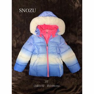 SNOZU キッズ　防寒ダウンジャケット　3T(3歳目安　約100cm)