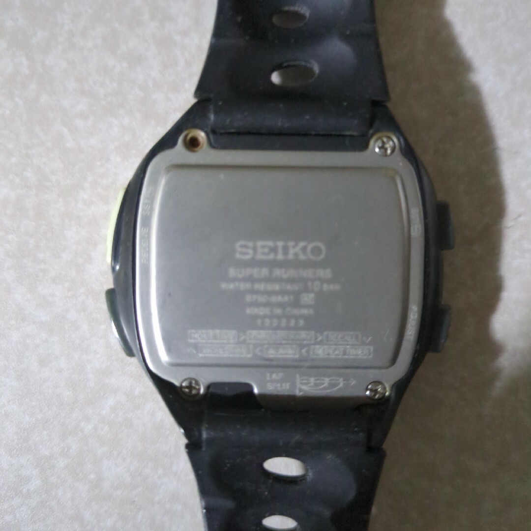 SEIKO(セイコー)のセイコースーパーランナーズ時計 メンズの時計(腕時計(デジタル))の商品写真