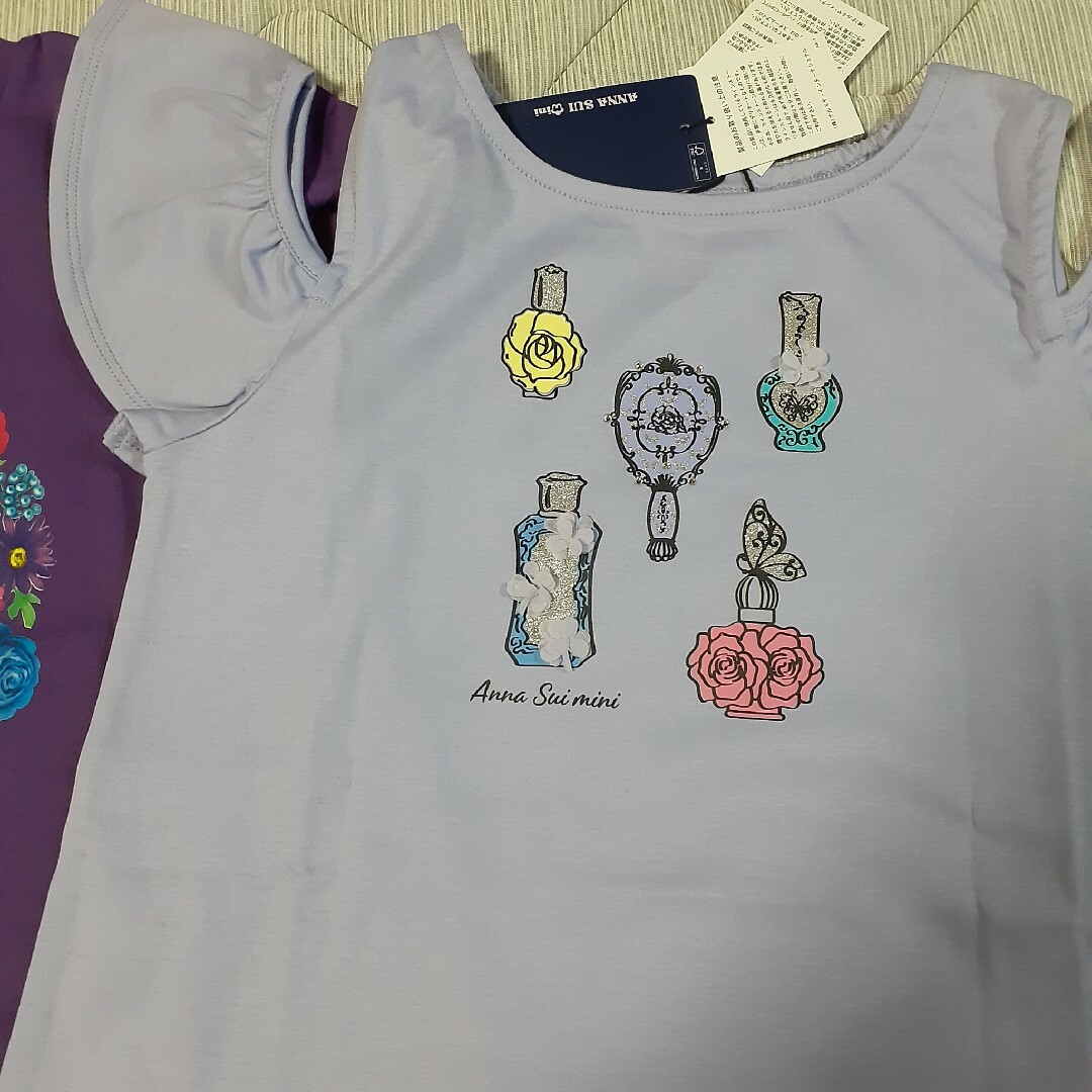 ANNA SUI mini(アナスイミニ)の【新品.】　アナスイミニ　Tシャツ キッズ/ベビー/マタニティのキッズ服女の子用(90cm~)(Tシャツ/カットソー)の商品写真