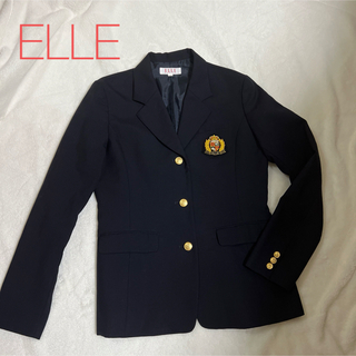 エル(ELLE)のELLE  エル　紺ブレザー　エンブレム　160-165 卒業式入学式(ジャケット/上着)