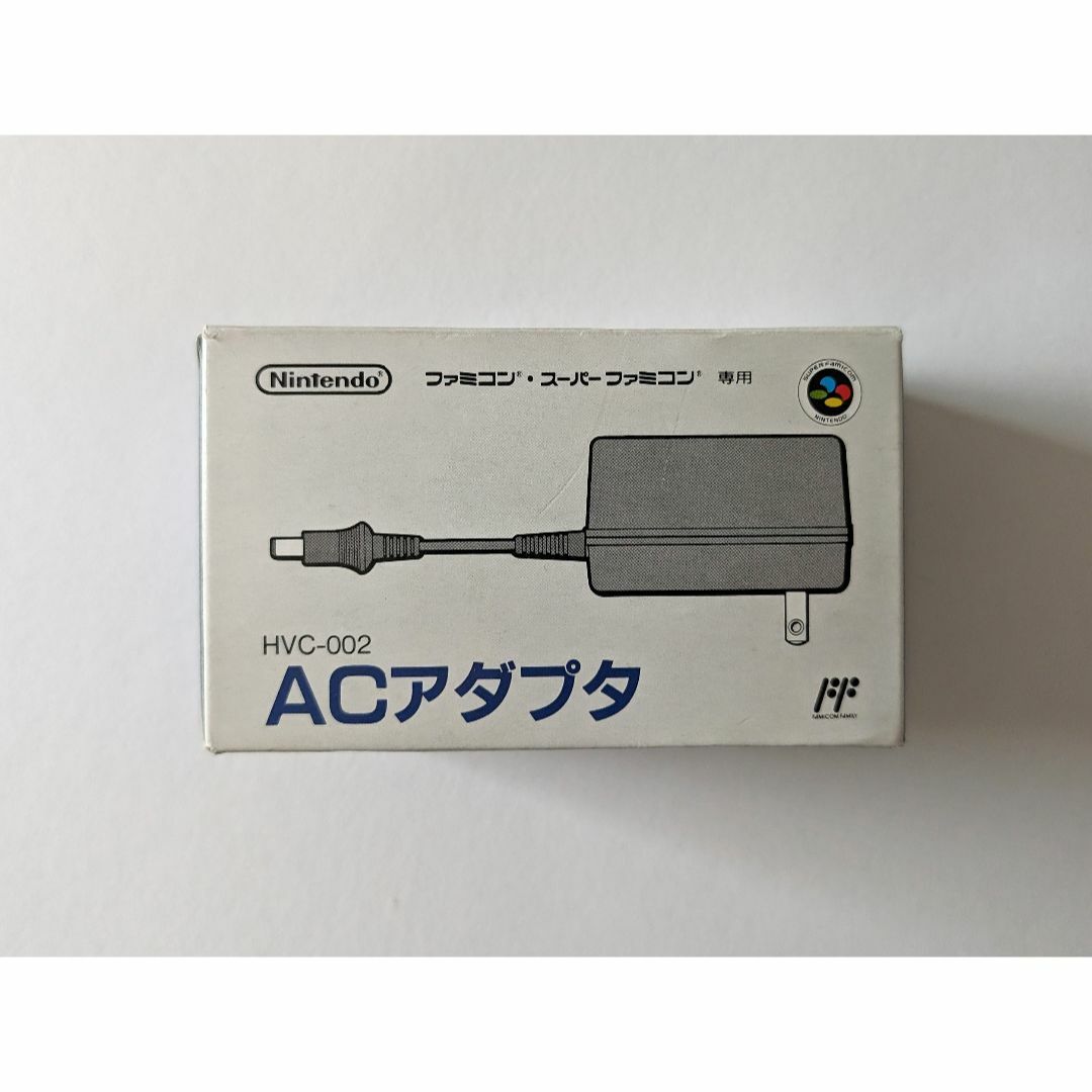 スーパーファミコン(スーパーファミコン)のSFC ACアダプタ 箱あり　スーファミ ファミコン AC Adapter エンタメ/ホビーのゲームソフト/ゲーム機本体(その他)の商品写真