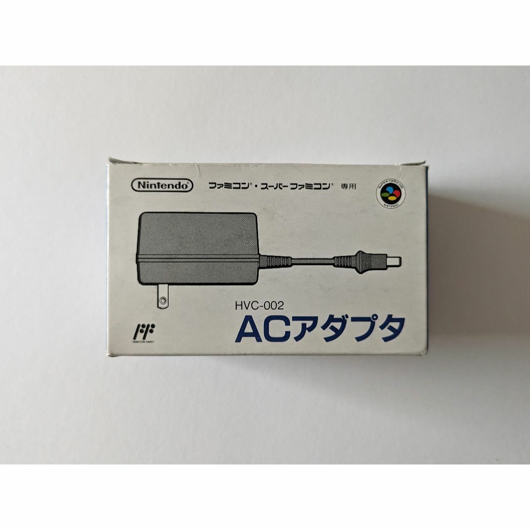 スーパーファミコン(スーパーファミコン)のSFC ACアダプタ 箱あり　スーファミ ファミコン AC Adapter エンタメ/ホビーのゲームソフト/ゲーム機本体(その他)の商品写真