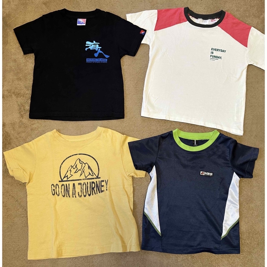 子供服　まとめ売り　100 110 男の子 キッズ/ベビー/マタニティのキッズ服男の子用(90cm~)(Tシャツ/カットソー)の商品写真