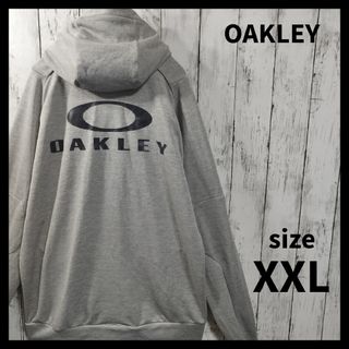 Oakley - 【OAKLEY】Back Logo Full Zip Hoodie　D803