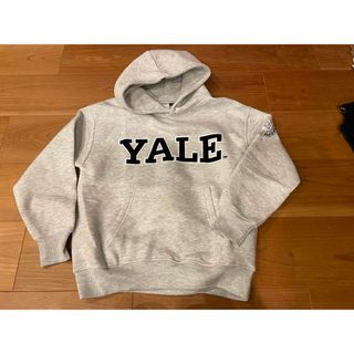 zara kids YALE コラボ　フーディ　スエット　140