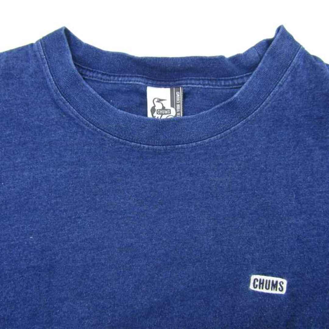 CHUMS(チャムス)のチャムス 半袖Tシャツ トップス カットソー  メンズ Sサイズ ネイビー CHUMS メンズのトップス(Tシャツ/カットソー(半袖/袖なし))の商品写真