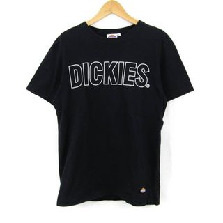 ディッキーズ(Dickies)のディッキーズ 半袖Tシャツ トップス カットソー  メンズ Lサイズ ブラック Dickies(Tシャツ/カットソー(半袖/袖なし))