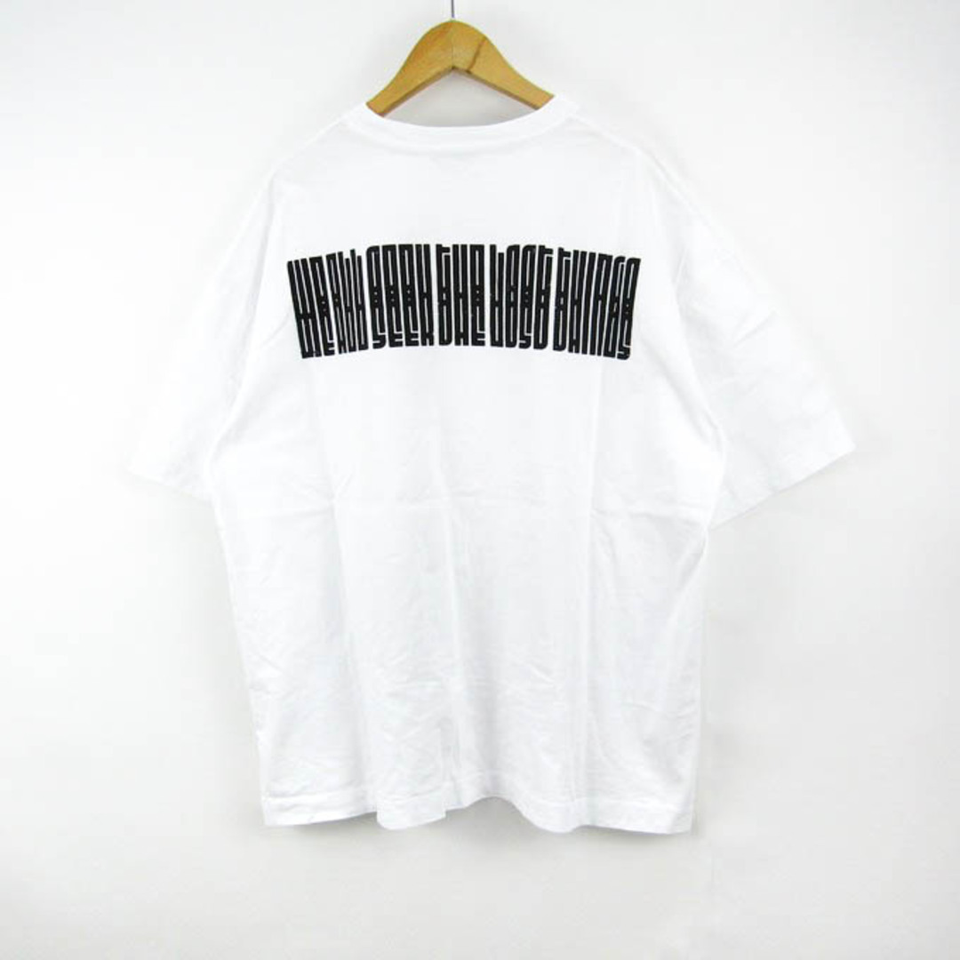 ZARA(ザラ)のザラ 半袖Tシャツ トップス カットソー メンズ Lサイズ ホワイト ZARA メンズのトップス(Tシャツ/カットソー(半袖/袖なし))の商品写真