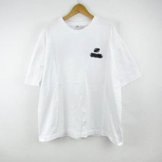 ザラ(ZARA)のザラ 半袖Tシャツ トップス カットソー メンズ Lサイズ ホワイト ZARA(Tシャツ/カットソー(半袖/袖なし))