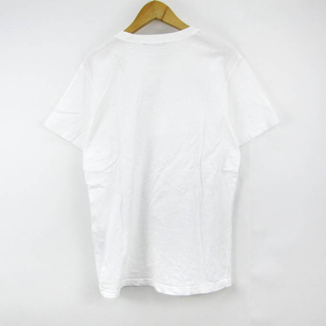 GUESS(ゲス)のゲス 半袖Tシャツ トップス カットソー メンズ Mサイズ ホワイト Guess メンズのトップス(Tシャツ/カットソー(半袖/袖なし))の商品写真