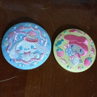 サンリオ(サンリオ)のサンリオ　刺繍缶バッジ(キャラクターグッズ)