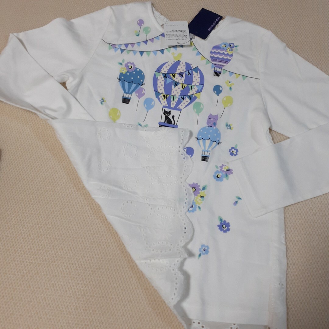 ANNA SUI mini(アナスイミニ)の【新品.】　アナスイミニ　キュロット　Tシャツ キッズ/ベビー/マタニティのキッズ服女の子用(90cm~)(スカート)の商品写真