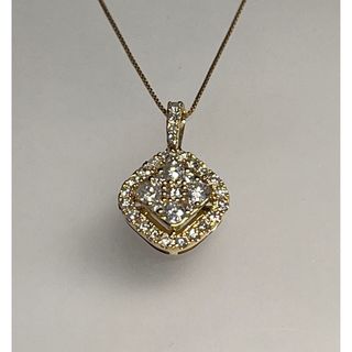 K18ダイヤペンダント0.50ct(ネックレス)