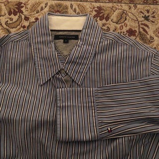 Lochie - tommy stripe shirt