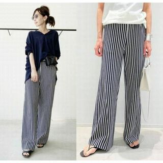 アパルトモンドゥーズィエムクラス(L'Appartement DEUXIEME CLASSE)のアパルトモンドゥーズィエムクラス Lisiere STRIPE WIDE パンツ(その他)