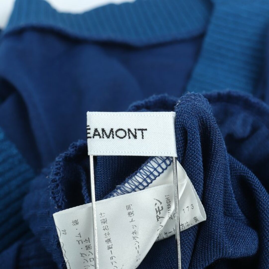 LAUTREAMONT(ロートレアモン)のロートレアモン 半袖Tシャツ トップス カットソー リブ レディース 2サイズ ブルー LAUTREAMONT レディースのトップス(Tシャツ(半袖/袖なし))の商品写真