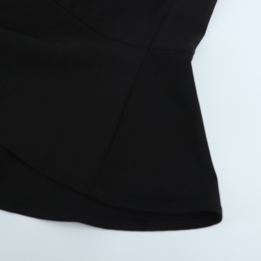 BEAMS LIGHTS(ビームスライツ)のビームスライツ カットソー 半袖シャツ ノースリーブ トップス フレア レディース 40サイズ ブラック BEAMS LIGHTS レディースのトップス(カットソー(長袖/七分))の商品写真