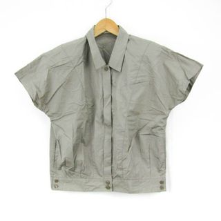 ダックス(DAKS)のダックス カットソー 半袖シャツ トップス レディース Mサイズ グレー DAKS(カットソー(長袖/七分))