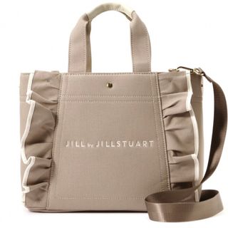 ジルバイジルスチュアート(JILL by JILLSTUART)のJILL by JILL STUART フリル　ロゴ　トートバッグ(トートバッグ)