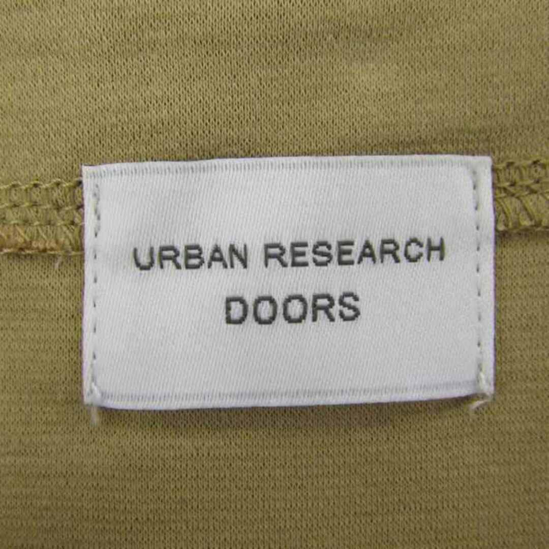 アーバンリサーチドアーズ カットソー Tシャツ ノースリーブ トップス  レディース Oneサイズ ベージュ URBAN RESEARCH DOORS レディースのトップス(カットソー(長袖/七分))の商品写真