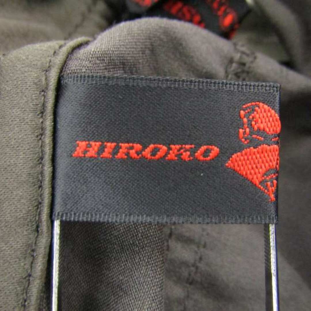HIROKO KOSHINO(ヒロココシノ)のヒロコ・コシノ パンツ ストレート シンプル レディース 9サイズ ブラウン HIROKO KOSHINO レディースのパンツ(その他)の商品写真