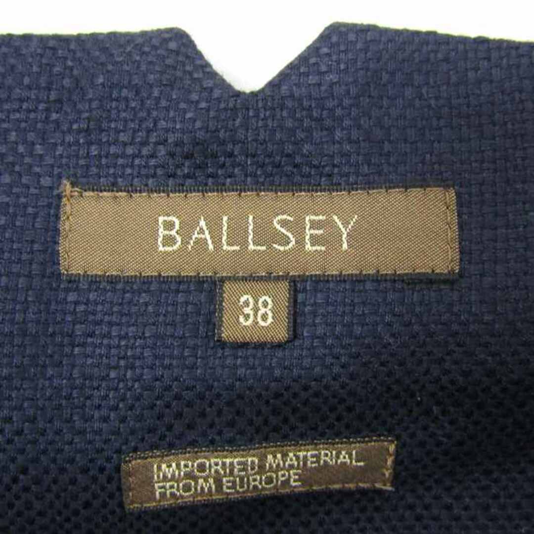 Ballsey(ボールジィ)のボールジー スカート ミディアム丈 スリット 付属品ベルト有り レディース 38サイズ ネイビー BALLSEY レディースのスカート(その他)の商品写真