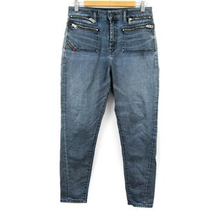 DIESEL - ディーゼル デニムパンツ テーパード ジーンズ 069LT ストレッチ レディース 25サイズ グレー DIESEL