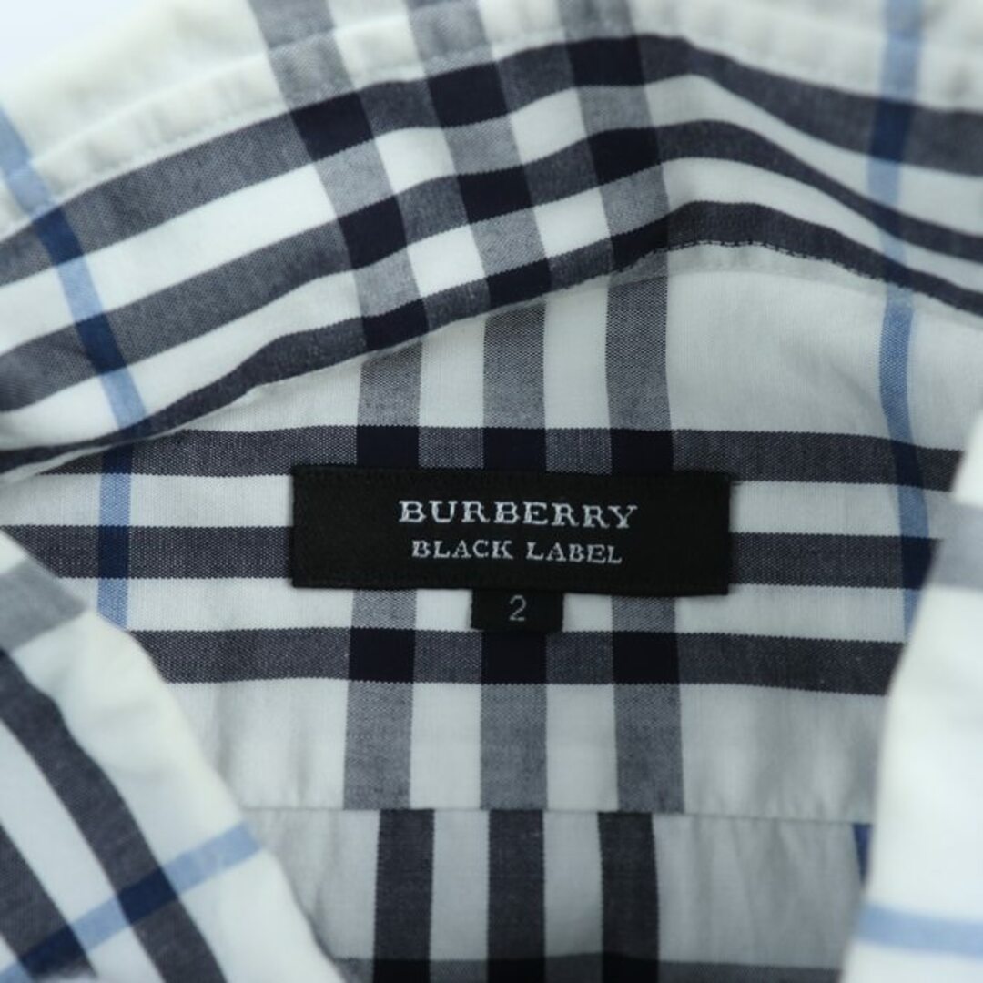 BURBERRY BLACK LABEL(バーバリーブラックレーベル)のバーバリーブラックレーベル 半袖シャツ トップス カットソー 三陽商会 メンズ 2サイズ ホワイト ブラック BURBERRY BLACK LABEL メンズのトップス(シャツ)の商品写真