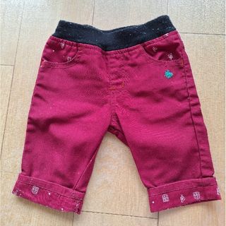 ポロラルフローレン(POLO RALPH LAUREN)のポロ　ラルフローレン　明るいエンジ　ハーフパンツ　95　キッズ(パンツ/スパッツ)