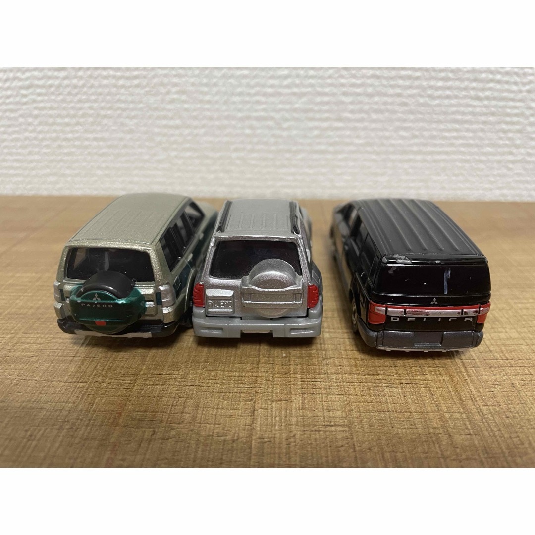 Takara Tomy(タカラトミー)のTOMICA トミカ　三菱　パジェロ　デリカ　3台セット　タカラトミー キッズ/ベビー/マタニティのおもちゃ(電車のおもちゃ/車)の商品写真