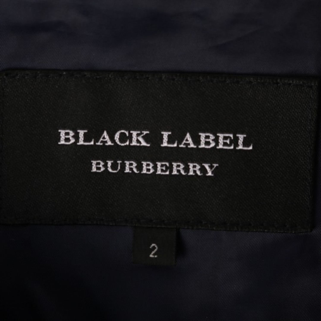 BURBERRY BLACK LABEL(バーバリーブラックレーベル)のバーバリーブラックレーベル ダッフルコート アウター ジャケット 三陽商会 メンズ 2サイズ ネイビー BURBERRY BLACK LABEL メンズのジャケット/アウター(ダッフルコート)の商品写真