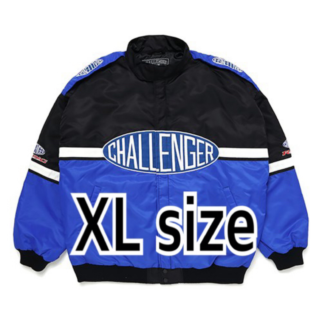 チャレンジャー　CHALLENGER ナイロン レーシングジャケット　XLサイズ メンズのジャケット/アウター(ナイロンジャケット)の商品写真