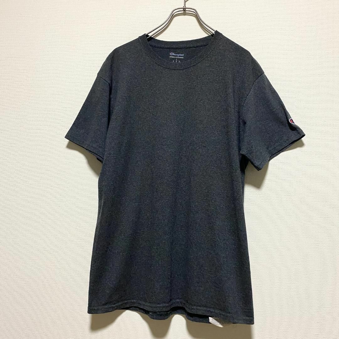 Champion(チャンピオン)のアメリカ古着　champion　チャンピオン　半袖　Tシャツ　無地　Q115 メンズのトップス(Tシャツ/カットソー(半袖/袖なし))の商品写真