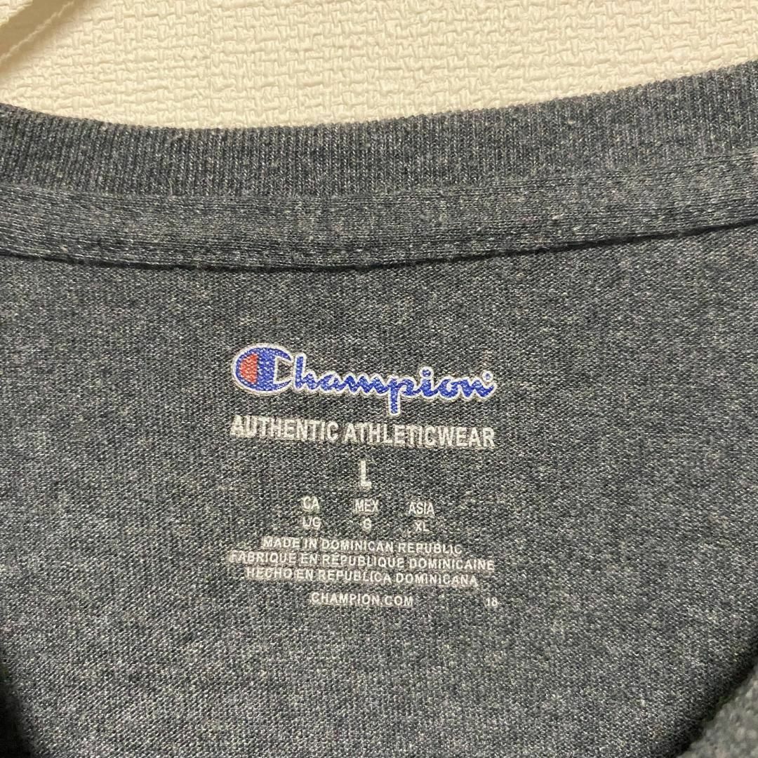 Champion(チャンピオン)のアメリカ古着　champion　チャンピオン　半袖　Tシャツ　無地　Q115 メンズのトップス(Tシャツ/カットソー(半袖/袖なし))の商品写真