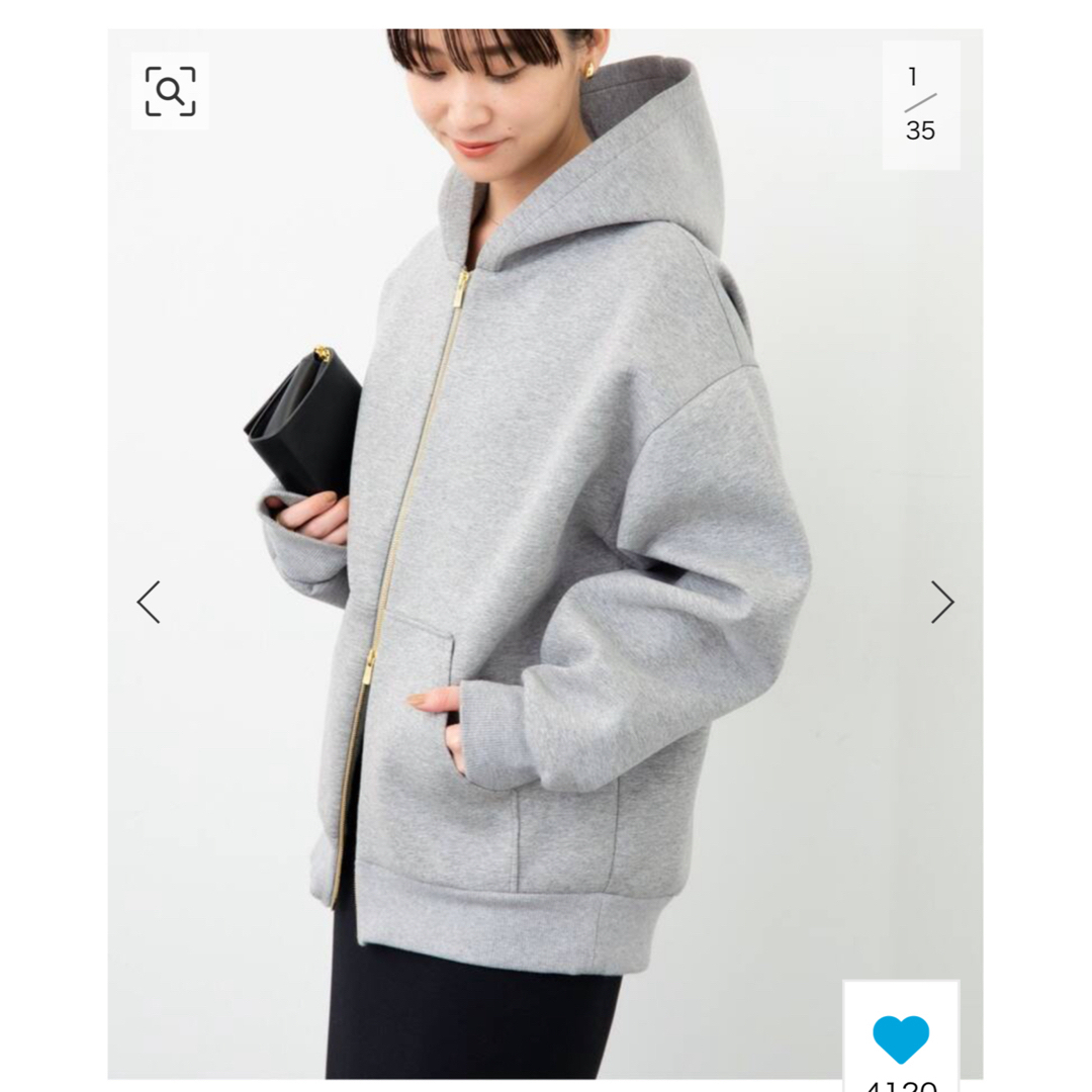 Oversized ジップ フーディー Oversized ジップ フーディー