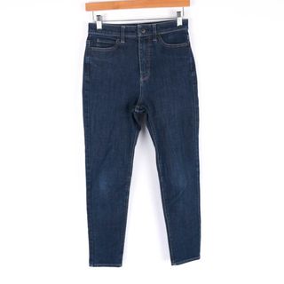 ユニクロ(UNIQLO)のユニクロ デニムパンツ テーパード スキニー ジーンズ UNIQLO JEANS レディース 26(66)サイズ ブルー UNIQLO(デニム/ジーンズ)