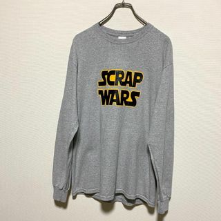 ギルタン(GILDAN)のアメリカ古着　スクラップウォーズ　パロディTシャツ　ロンT　長袖　J363(Tシャツ/カットソー(七分/長袖))