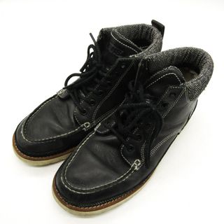 ヴァンズ(VANS)のバンズ スニーカー ハイカット ショートブーツ V3236BPW 靴 シューズ 黒 メンズ 27.5サイズ ブラック VANS(スニーカー)