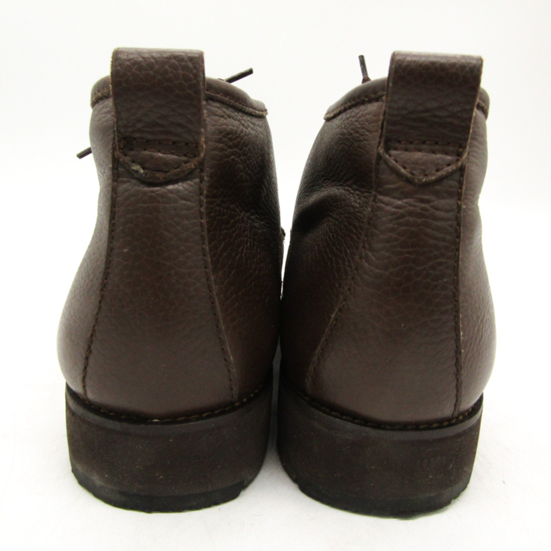 ペダラ モカシンブーツ 幅広 3E コンフォート ブランド アシックス 靴 シューズ レディース 25サイズ ブラウン pedala レディースの靴/シューズ(ブーツ)の商品写真