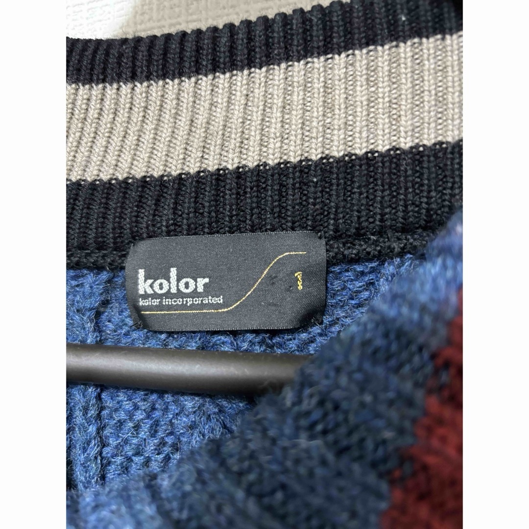 kolor(カラー)のkolor 21aw クレイジーニット サイズ1 メンズのトップス(ニット/セーター)の商品写真