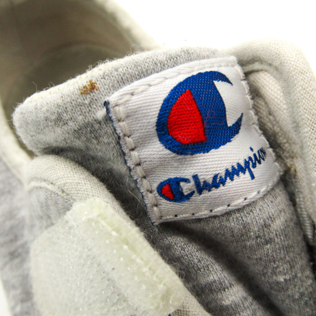 Champion(チャンピオン)のチャンピオン スニーカー スリッポン ローカット 靴 シューズ キッズ 男の子用 18サイズ グレー Champion キッズ/ベビー/マタニティのキッズ靴/シューズ(15cm~)(スニーカー)の商品写真