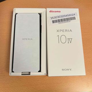 エクスペリア(Xperia)のXperia 10 IV SIMフリー ブラック(スマートフォン本体)