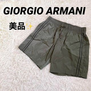 ジョルジオアルマーニ(Giorgio Armani)の【GIORGIO ARMANI】ハーフパンツ ボトムス メンズ イタリア製(ショートパンツ)